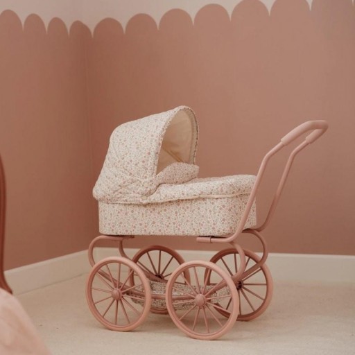 ​Carrito de Muñecas de Metal Flores Little Dutch [3]