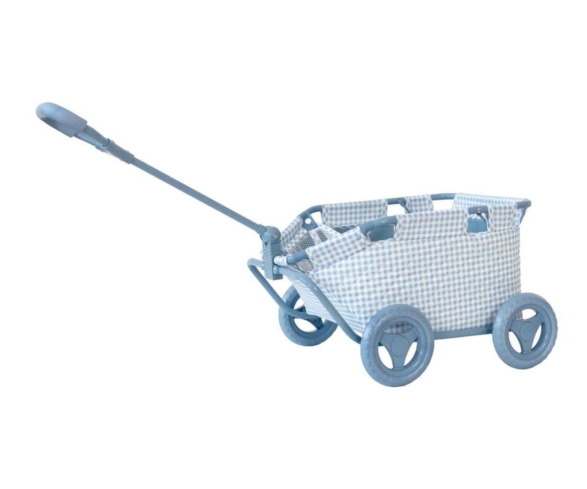 Carrito para Juguetes Vichy Blue - Monnëka