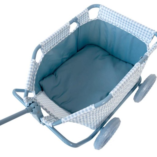 Carrito para Juguetes Vichy Blue - Monnëka [2]