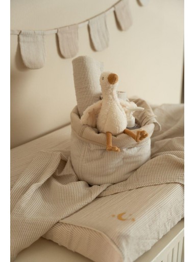 Cesta de Almacenamiento Pequeña Little Dutch – Colección Puro Beige Suave [2]