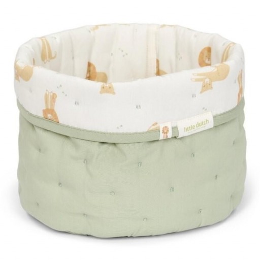 Cesta de Almacenaje Pequeña Safari Leo Little Dutch – 15 × 20 cm