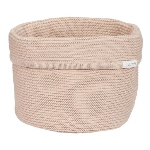 Cesta de Almacenamiento de Punto Redonda – Little Dutch - Color Beige [0]