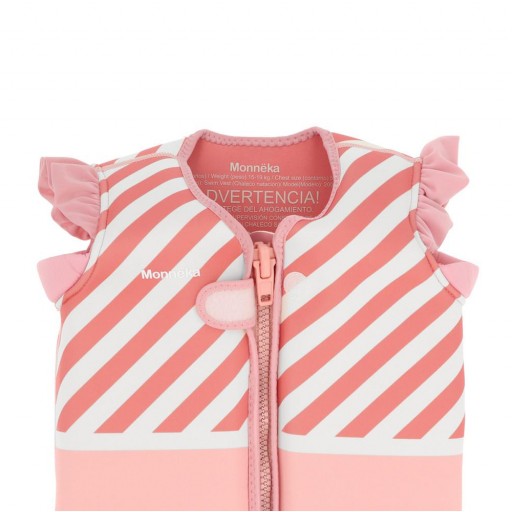 Chaleco Flotador Aprendizaje Stripes Bloom & Blush Monnëka [2]