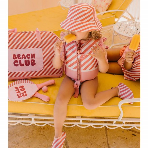 Chaleco Flotador Aprendizaje Stripes Bloom & Blush Monnëka [4]