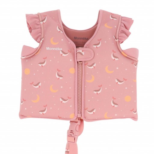 ​Chaleco Flotador Monnëka Mod. Whale Pink  [0]