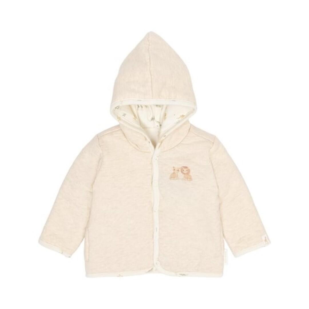 Chaqueta Reversible Little Safari Vanilla Melee - Little Dutch