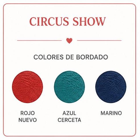 Babero Impermeable mod. Circus Show - Tutete [5]