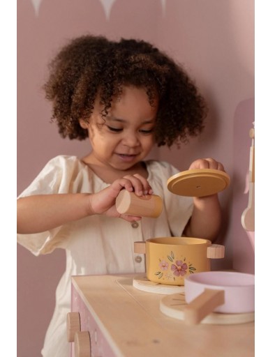 ​Cocina rosa de madera Little Dutch FSC [6]