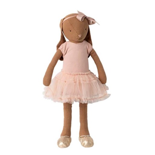 Conejita Maileg Talla 3 con Traje de Ballet – Color Marrón Chocolate