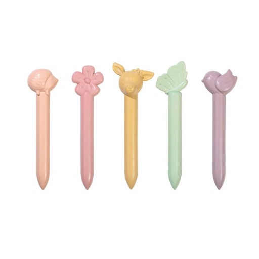 ​Crayones de Cera Fairy Garden – Little Dutch (5 unidades)