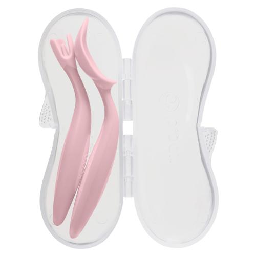 Cubiertos Infantiles 2 uds. con Cajita – Blush