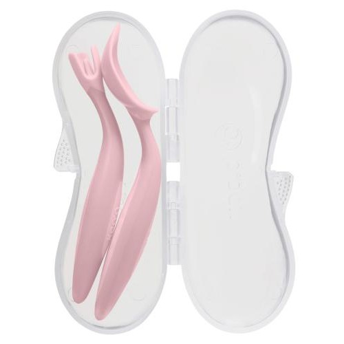 Cubiertos Infantiles 2 uds. con Cajita – Blush