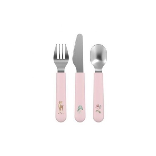 ​Cubiertos infantiles Mio – Colección Fairy Garden de Little Dutch