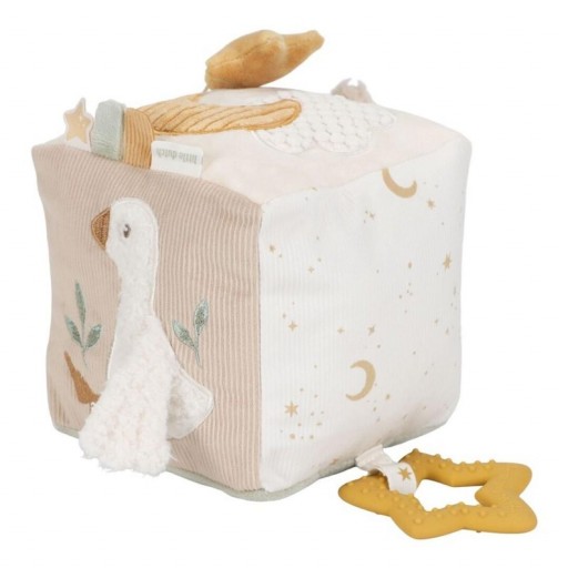 Cubo Blandito de Actividades Newborn Naturals Little Dutch