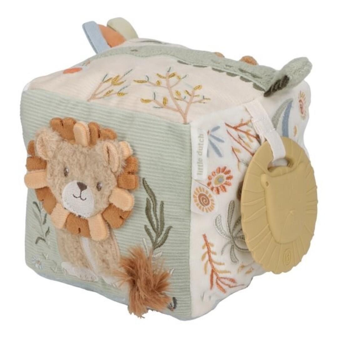 Cubo de actividades Safari Friends - Little Dutch