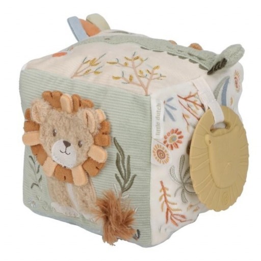 Cubo de actividades Safari Friends - Little Dutch