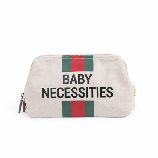 Neceser Baby Necessities - Líneas Rojas y Verdes - Blanca [0]