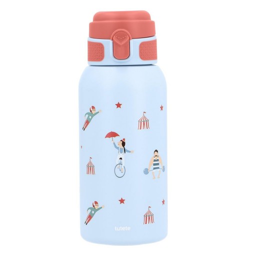 Botella térmica infantil de acero inoxidable mod. Circus Show - 500 ml