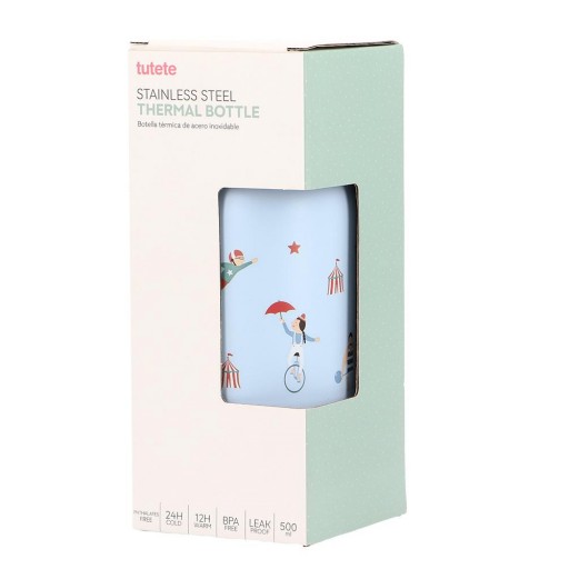 Botella térmica infantil de acero inoxidable mod. Circus Show - 500 ml [1]