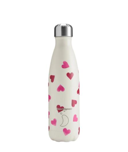Botella Chilly´s Inox Emma Corazones 750 ml