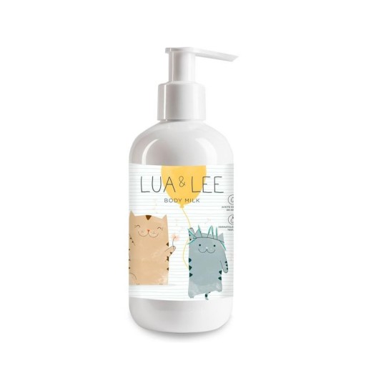 Crema para bebe 250 ml: emulsión corporal hidratante para toda la familia con olor a Lua & Lee. Elaborada con Aloe Vera.