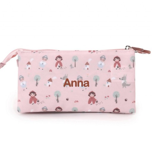 Estuche 3 Compartimentos Little Red Personalizable Tutete [4]