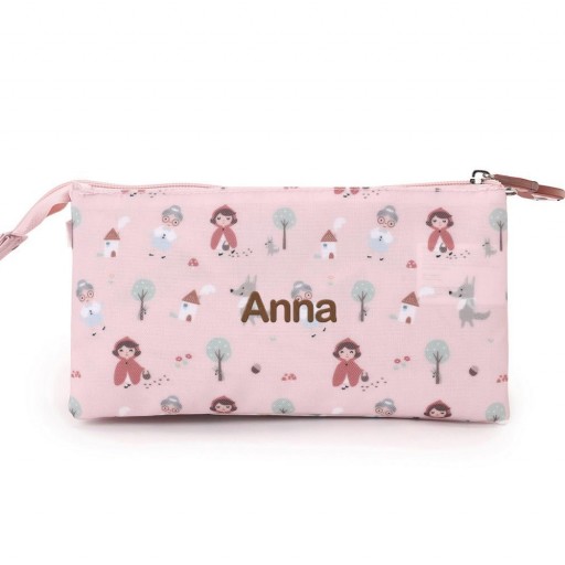 Estuche 3 Compartimentos Little Red Personalizable Tutete [3]