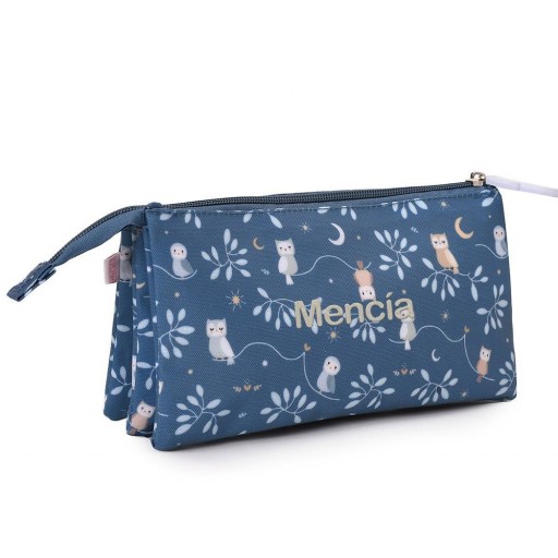 Estuche 3 Compartimentos Magical Forest Personalizable - Tutete [3]