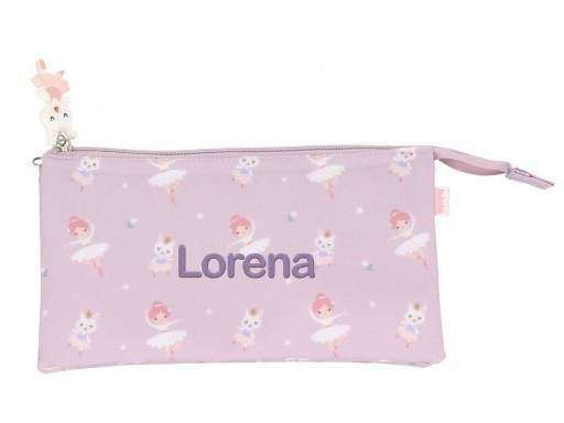  Estuche con 3 Compartimentos Ballet Personalizable [4]