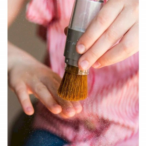 ​Estuche Rosa Namaki – Pincel Mágico, Polvos Plateados y Bálsamo Labial Frambuesa [4]