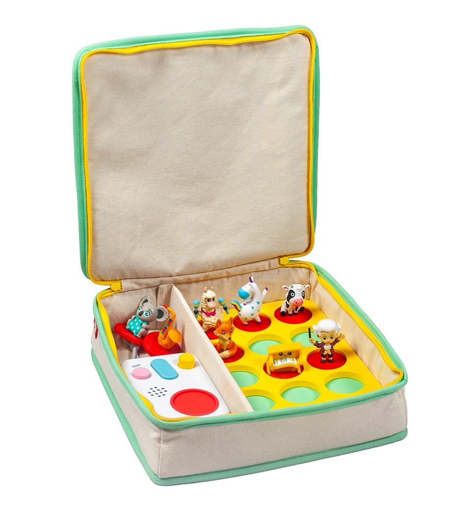 Accesorio para cuentacuentos y productos sonoros Organizador Ta-da