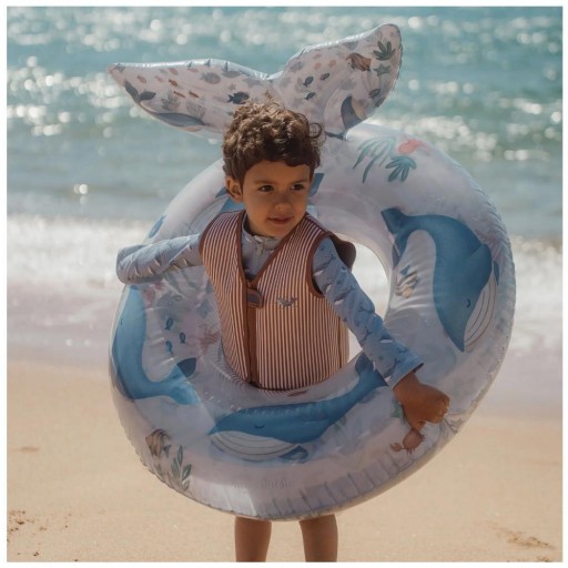 Flotador con cola de ballena Little Dutch Ocean Dreams Blue 91 cm [3]