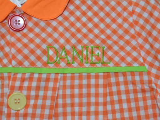 Bata escolar color naranja mod. Chu Chu [2]