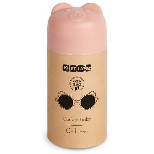 Gafas de Sol para Bebé Ki ET LA Ourson Peach – 0 a 12 meses [1]