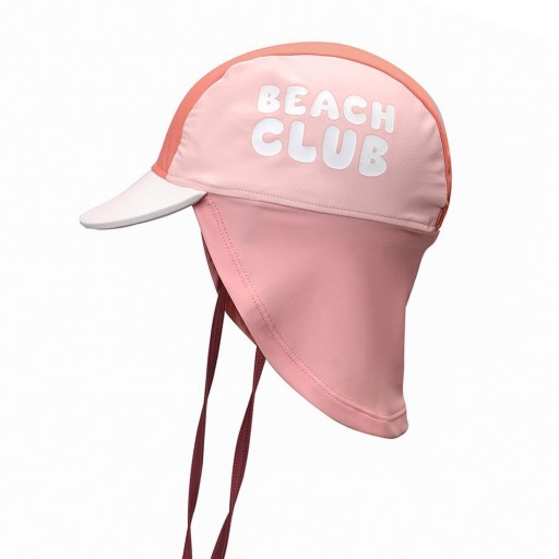 ​Gorro Playa Bebé Monnëka Whale Pink UV50+ [0]