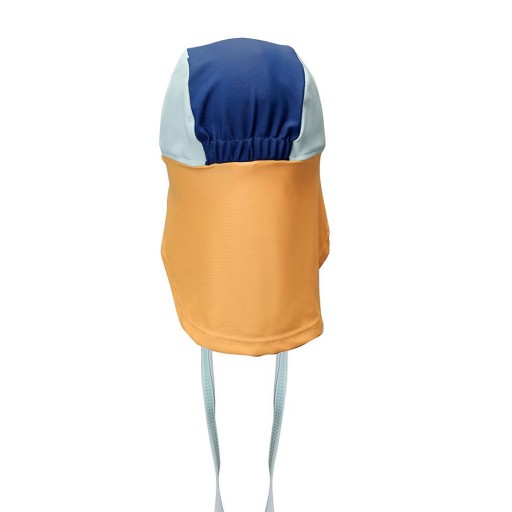 Gorro Playa Bebé Monnëka Whale Pink UV50+ [1]
