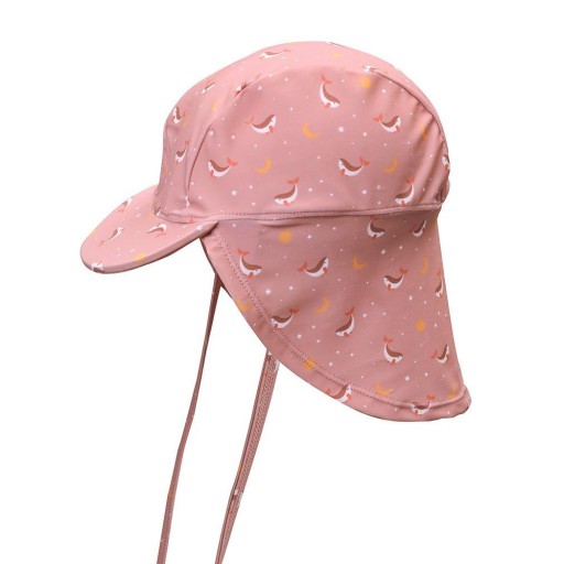 Gorro Playa Bebé Monnëka Whale Pink UV50+ [0]