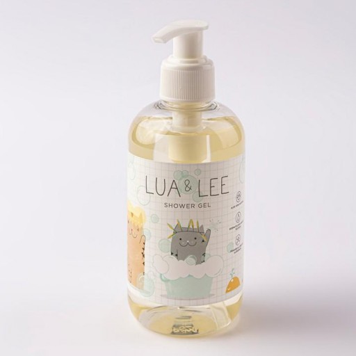 Jabón de baño líquido para niños y adultos Lua&Lee con Ph neutro y aloe vera | 250ml