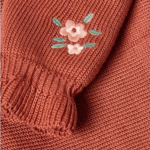 Jersey de Punto con Volantes Deep Berry - Little Dutch [3]