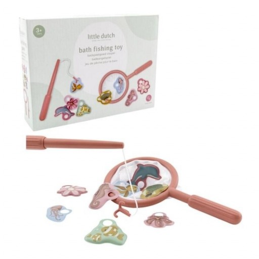 Juego de Pesca para la Bañera Rosa – Little Dutch [0]