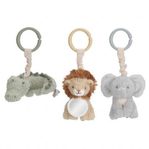 Set de 3 juguetes colgantes Safari Friends - Little Dutch