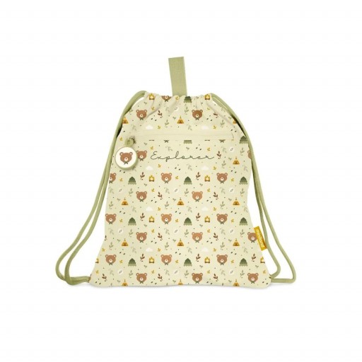 Kiddie Sack Explorer de Miniland – Mochila infantil tipo saco impermeable [0]