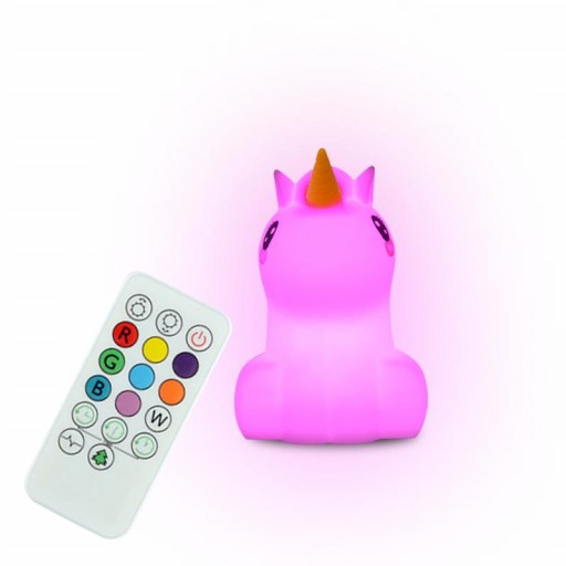 ​Lámpara Quitamiedos Unicornio con Mando – Lights 4 Kids [1]