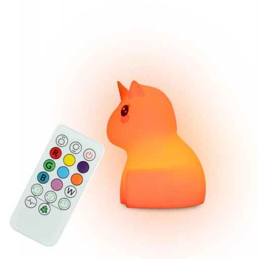 ​Lámpara Quitamiedos Unicornio con Mando – Lights 4 Kids [2]