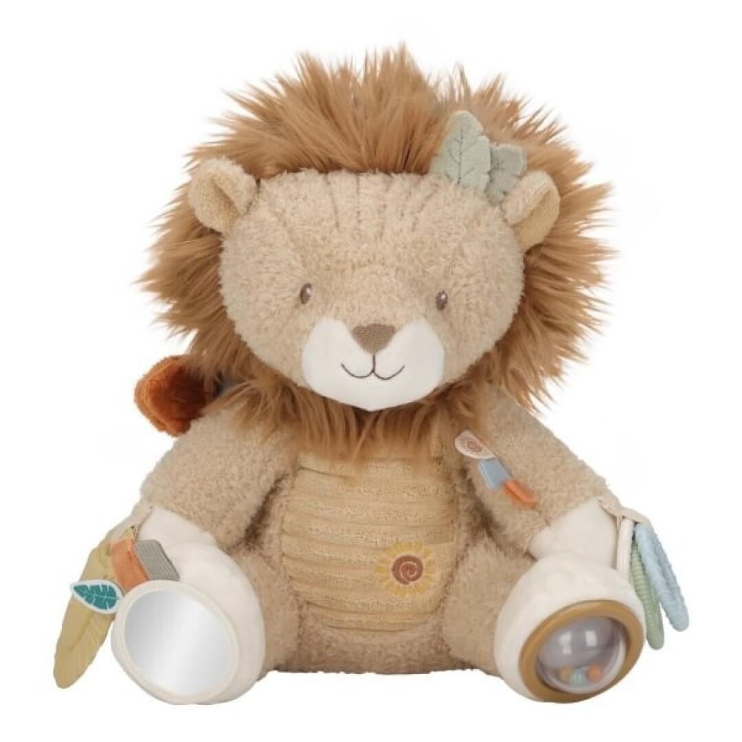 Peluche de actividades León Safari Friends – Little Dutch