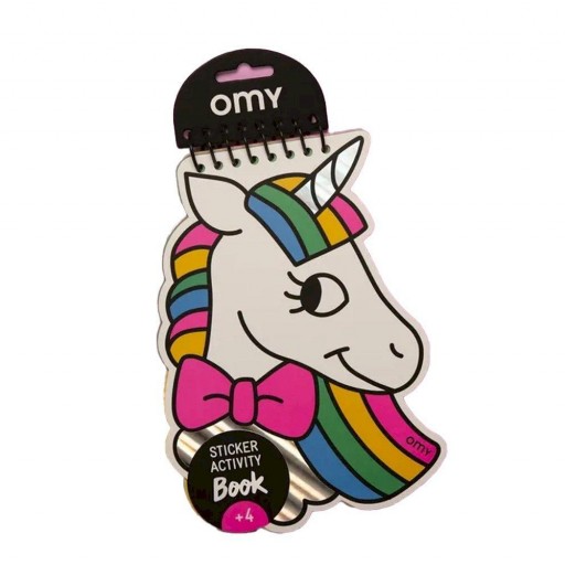 ​Cuaderno de pegatinas Omy Unicornio mágico