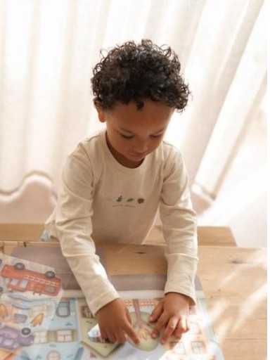 Libro de Pegatinas Reutilizables Little Dutch – Crea tu Historia “Estación de Bomberos de Jim” [4]