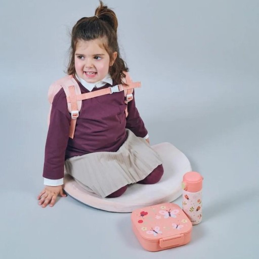 Lunchbox Butterfly de Miniland – Caja de comida infantil con 4 compartimentos [4]
