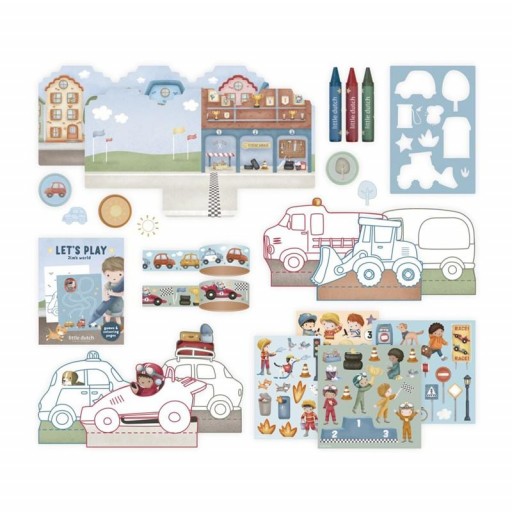 ​Maleta de Creatividad Jim & Friends Vehículos Little Dutch [2]