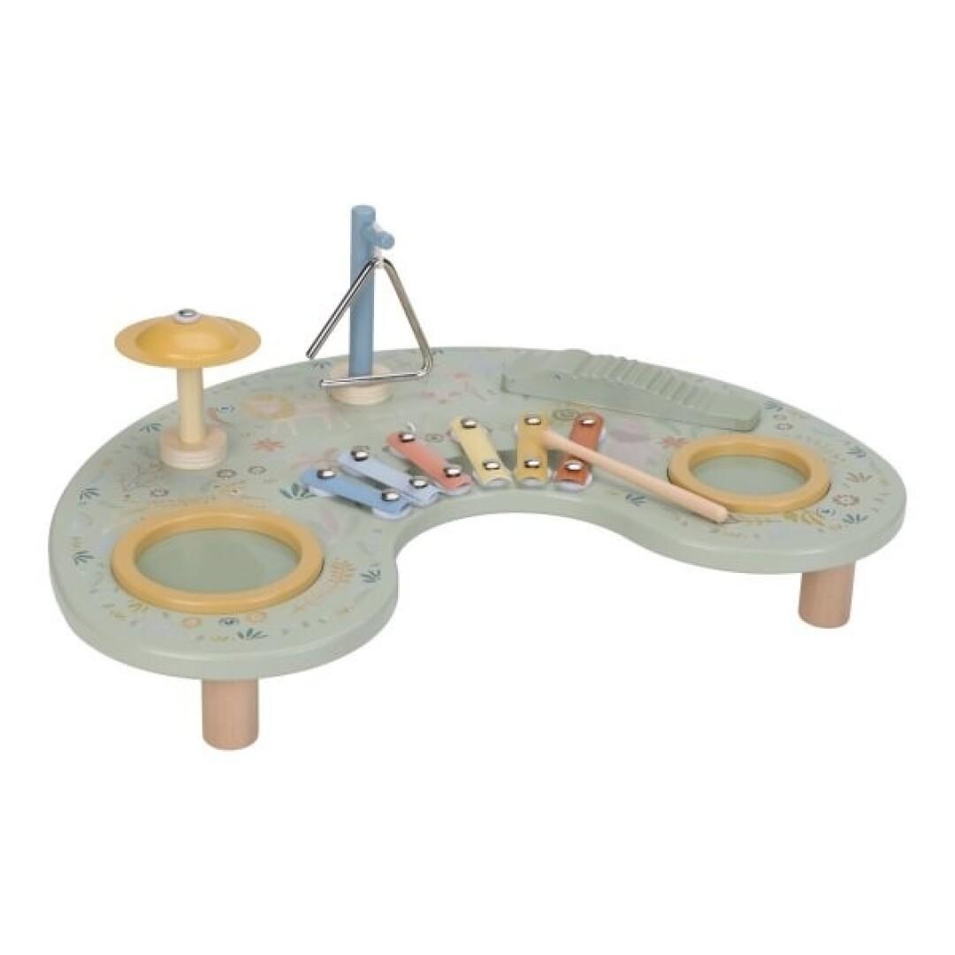 Mesa Musical de Madera Safari Friends - Little Dutch